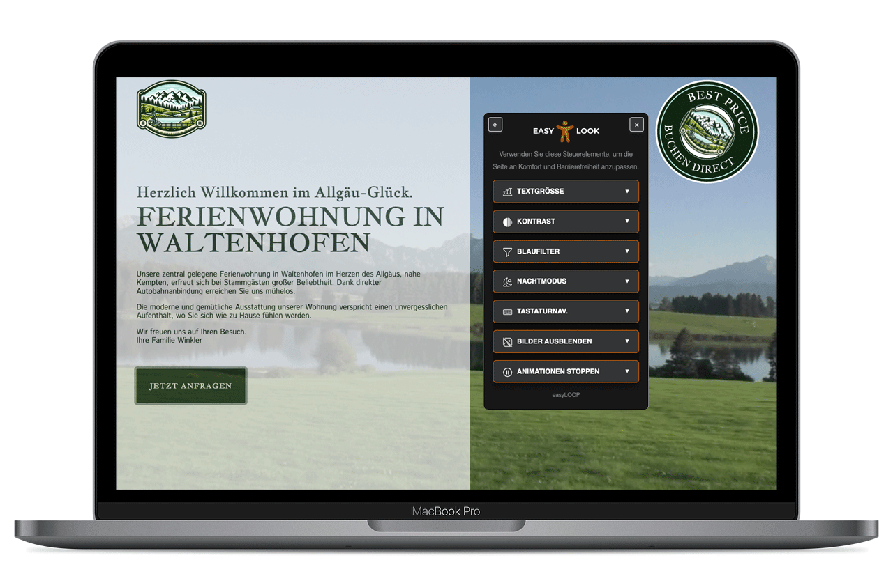 KI optimierte Homepage der Internetagentur Tirol